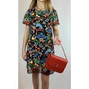Valentino Giupure Floral Lace Mini Dress
